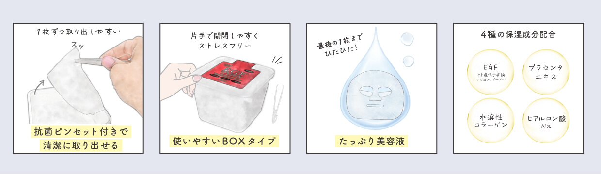 業務用EGFマスクDX40P | 株式会社エバーメイト